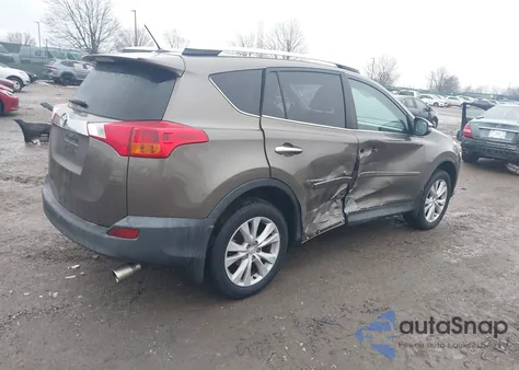 2013 Toyota Rav4 Limited из США, поврежденный, VIN 2T3DFREVXDW037213